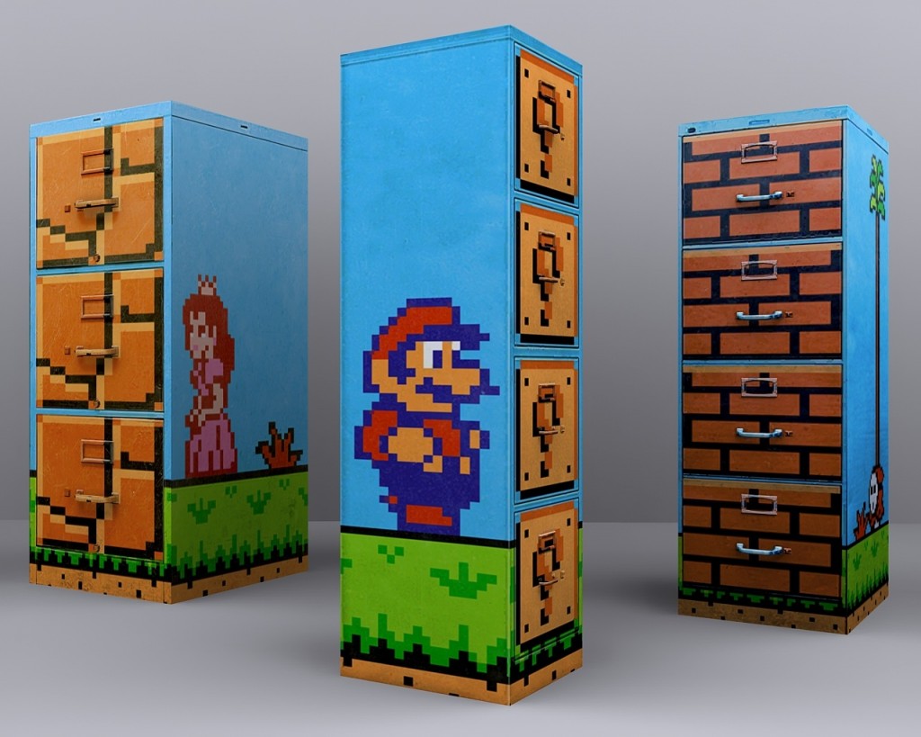 Things We’re Diggin’: Mario Filing Cabinets