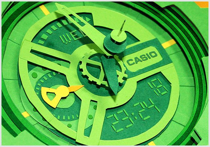 Things We’re Diggin’: G-Shock Papercraft by Lobulo Designs