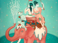 Things We’re Diggin’: Time lapse painting of ‘Safety of Water’ by Tara McPherson