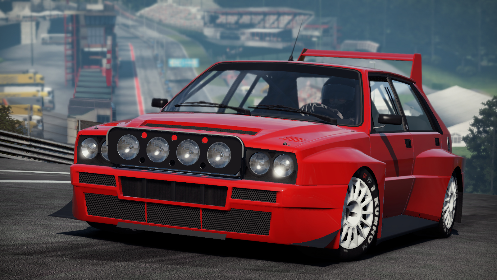 Lancia Delta HF integrale салон