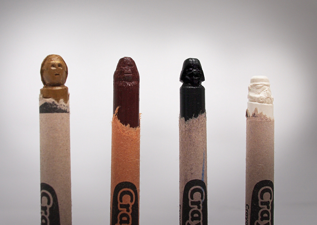 Things We’re Diggin’: Crayon Carvings by Mark Merlot