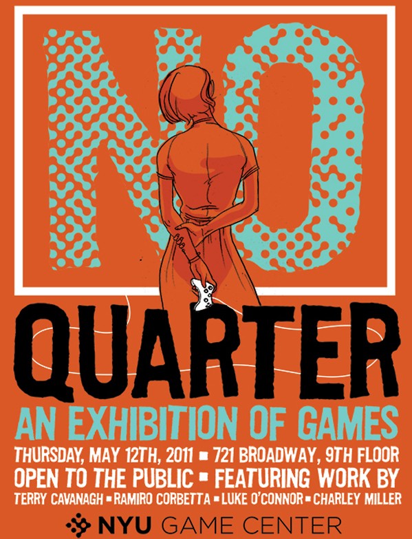 Second Annual No Quarter @ NYU Game Center May 12th