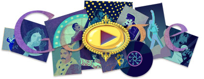 Things We’re Diggin’: Google Doodle – Freddy Mercury Birthday