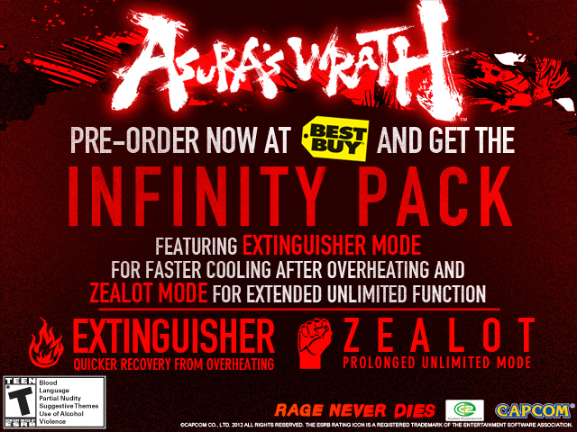 Asura’s Wrath Best Buy Pre-Order Information