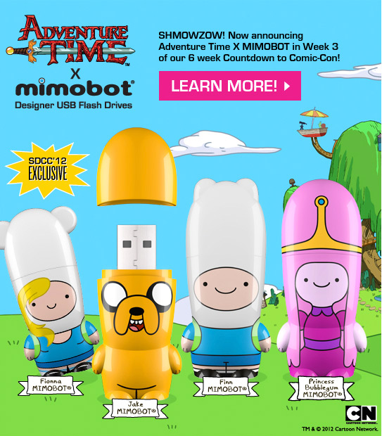 SDCC 2012 x Adventure Time x Mimobot