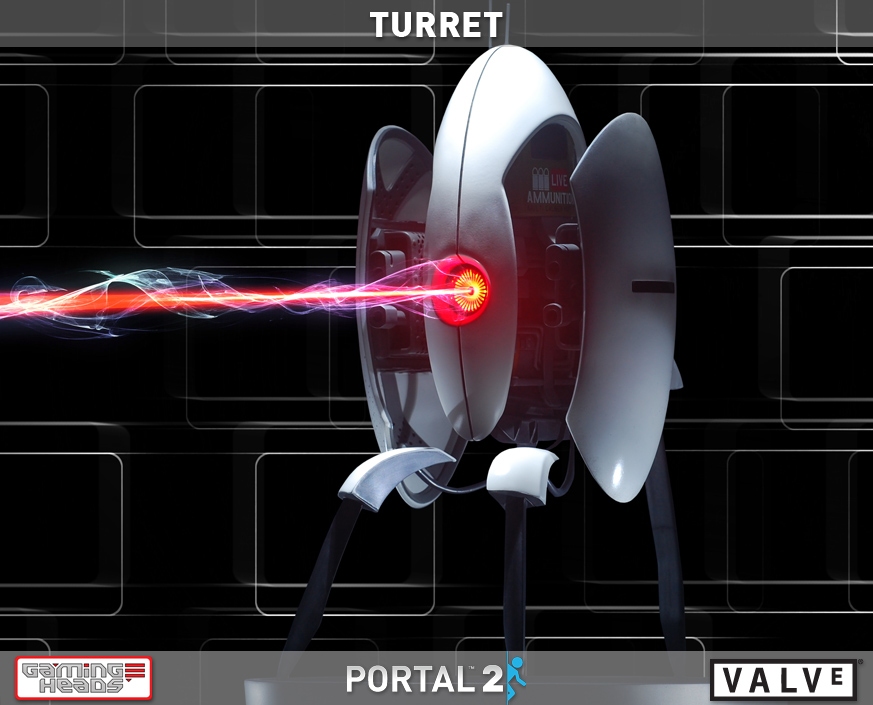 DO WANT! Portal 2 Talking Turret Replica Up For Pre-Order