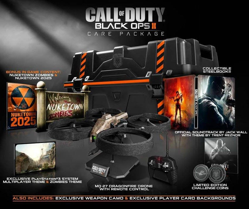 Black Ops II Hardened and Care Package Editions Announced