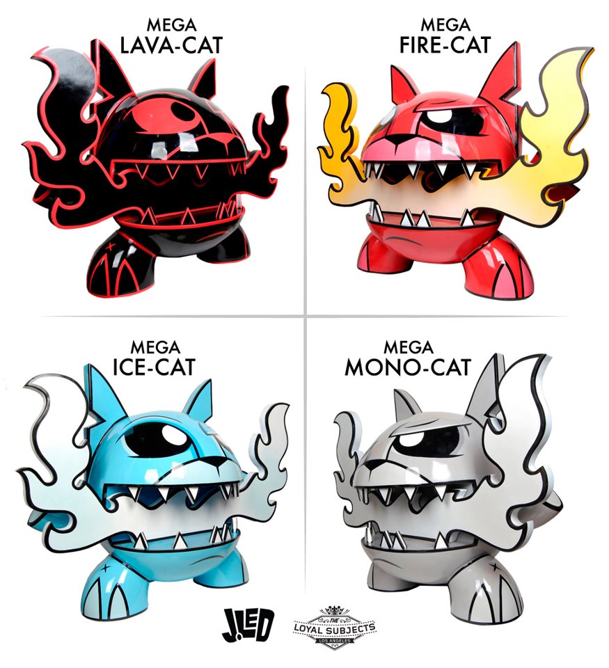 Joe Ledbetter’s 4FT MEGA Fire Cats!