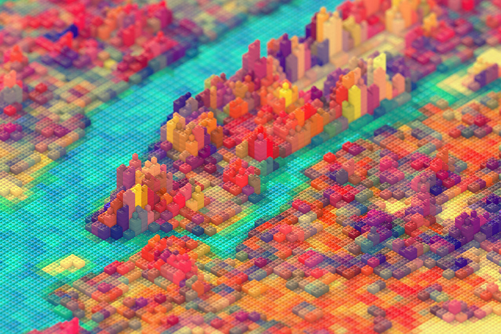 Things We’re Diggin’: JR Schmidt’s LEGO New York Illustration