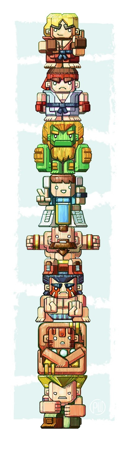 Things We’re Diggin’: Street Fighter Totem Pole