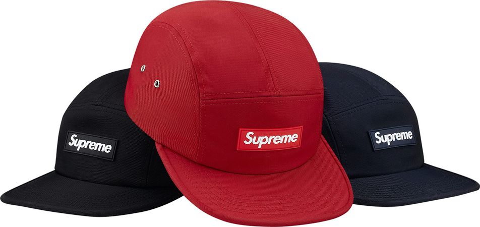 supreme 5 panel hat translucent visor