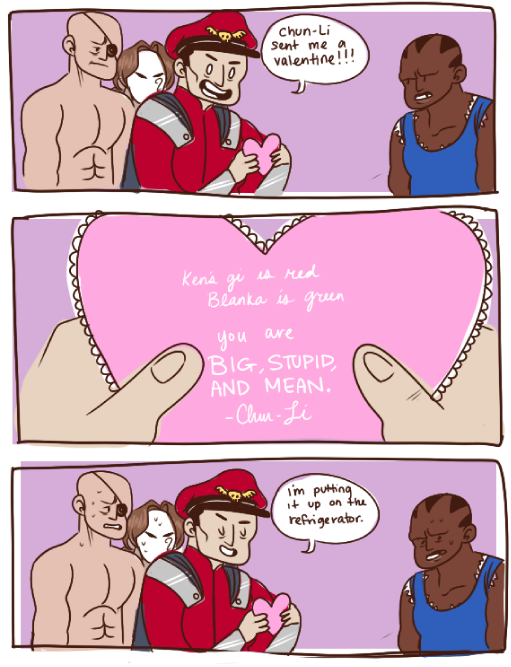 Things We’re Diggin’: Sailor Swayze “Street Fighter Valentines”