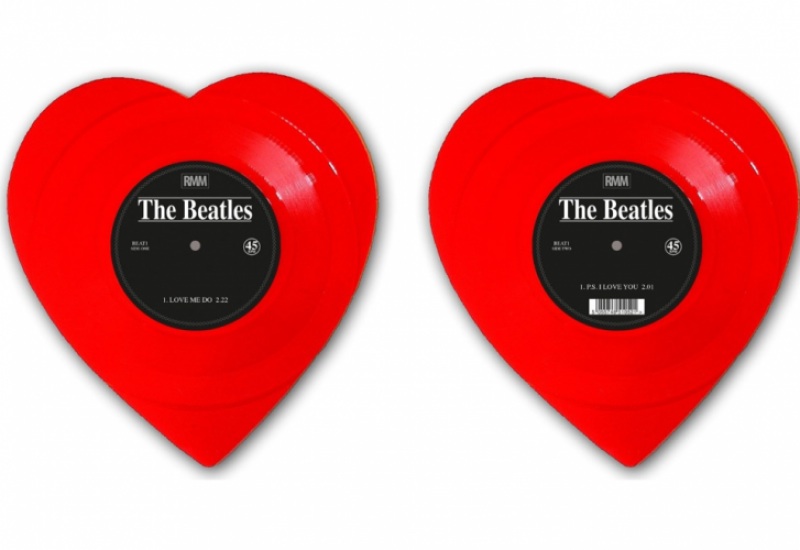 Things We’re Diggin’: ”Love Me Do” Heart shaped vinyl