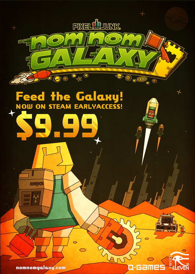 Nom Nom Galaxy gets biggest update ever, new Early Access price!