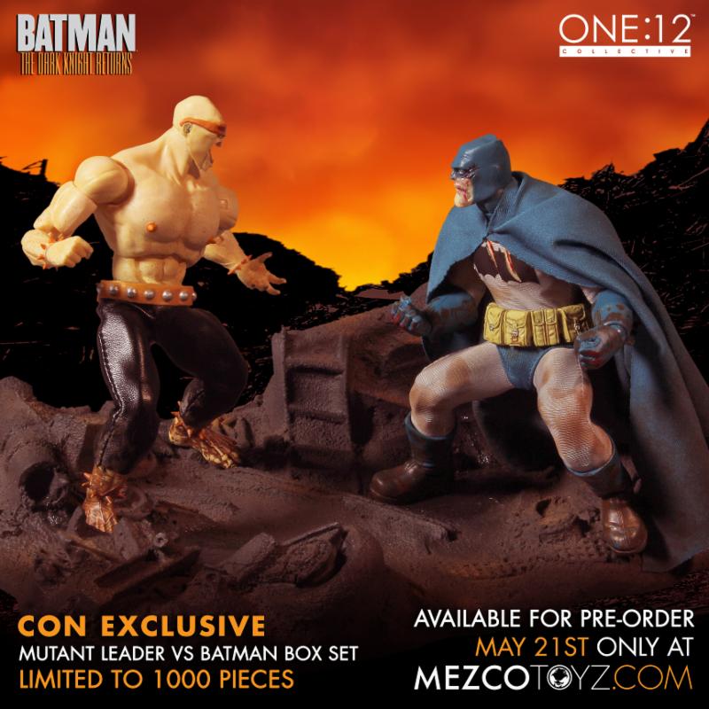 The One:12 Collective Limited Edition SDCC Exclusive The Dark Knight Returns Deluxe Boxed Set