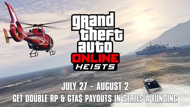 GTA Online This Week: 2X RP & GTA$ Payouts in Series A Funding