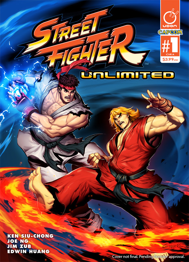 Monthly Street Fighter comic books return with UDON’s STREET FIGHTER UNLIMITED #1