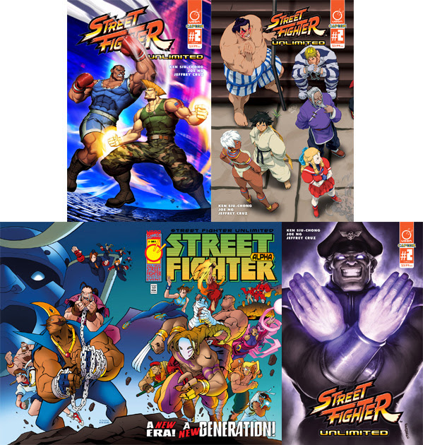 STREET FIGHTER UNLIMITED #2 Covers and Variants Revealed