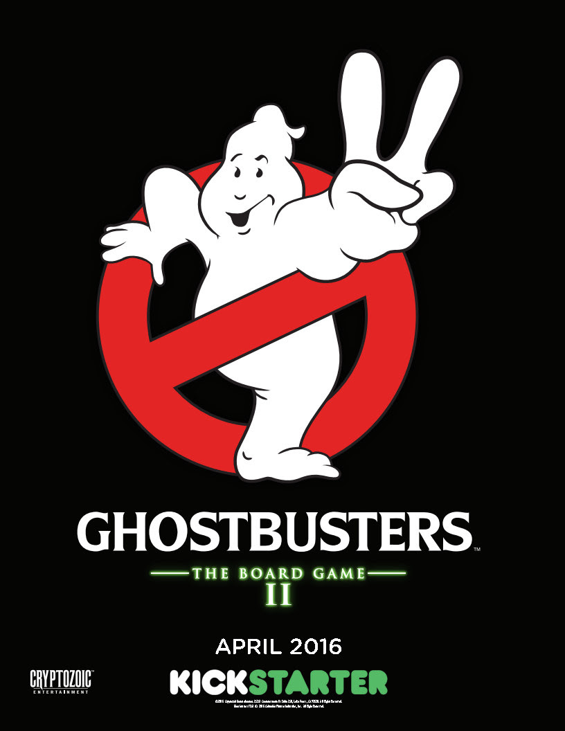 Sony and Cryptozoic Team up for Second Ghostbusters Board Game