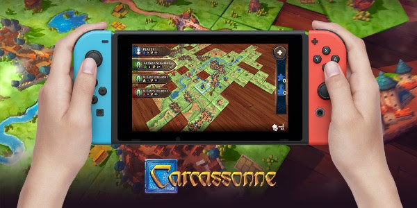 Popular Tabletop Game Carcassonne Now Available on Nintendo Switch