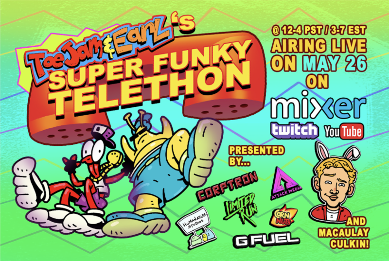 ToeJam & Earl’s Super Funky Telethon Drops May 26, 4-Player Co-Op Coming Soon™