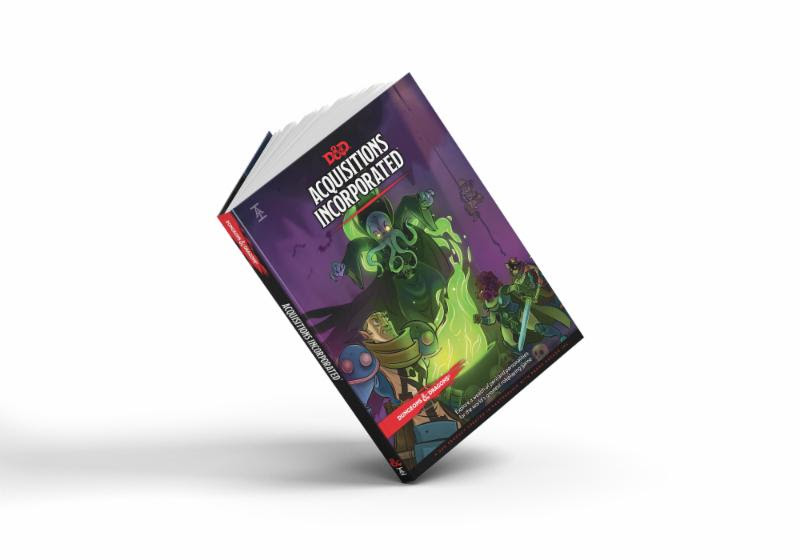 The Official Dungeons & Dragons Acquisitions Incorporated Sourcebook Available in Stores Now