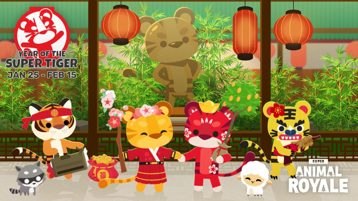 ​Super Animal Royale Hatches Brand-New Weapon and Lunar New Year Event