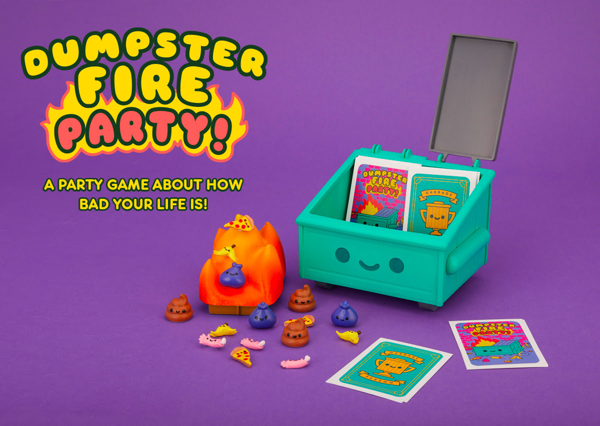 Dumpster Fire Party! 🔥 The brand new party game!