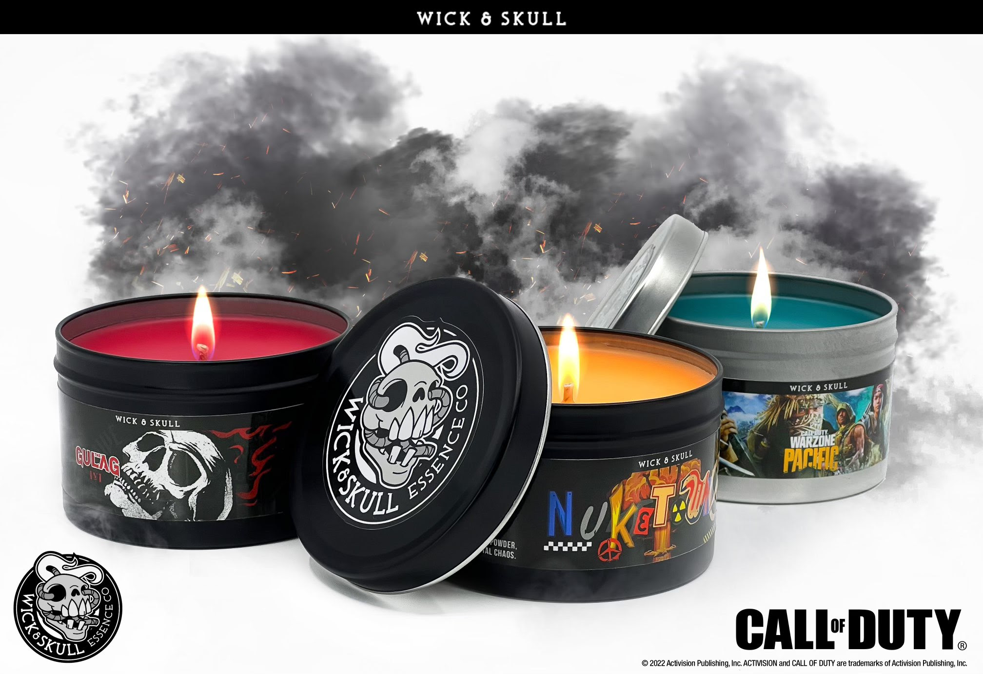 It’s Lit! Wick & Skull Announces Call of Duty Inspired Candles