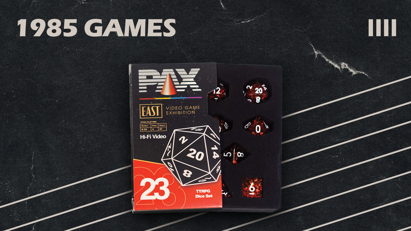 1985 Games Debuts Special Edition Dice Collaboration With Penny Arcade