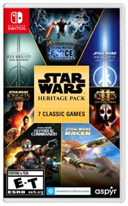 Aspyr Announces Physical Edition of STAR WARS™ Heritage Pack (2023) for Nintendo Switch™, Available Dec. 8, 2023