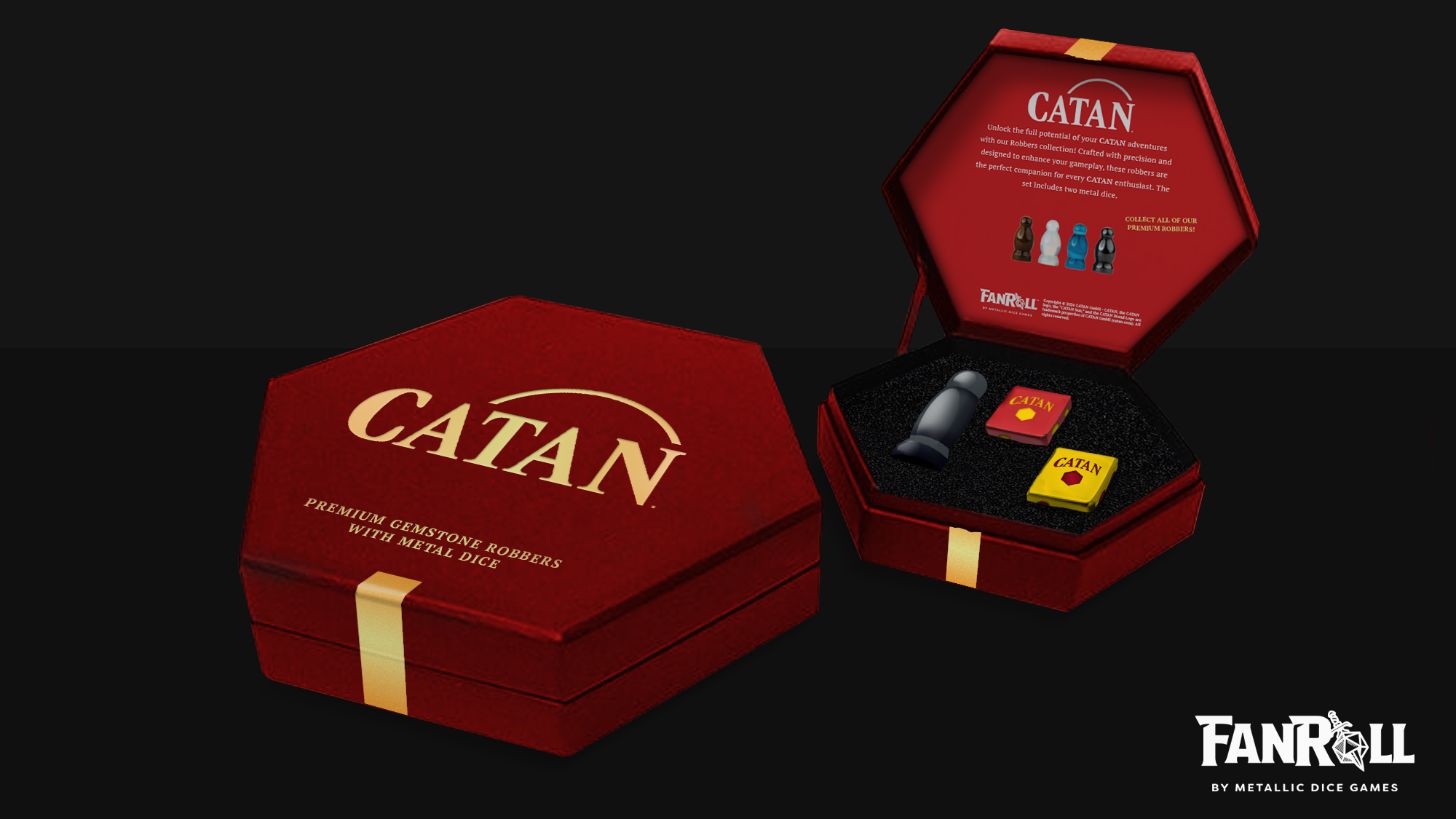 FanRoll Unveils Collectors Dice for CATAN Fans at Gen Con