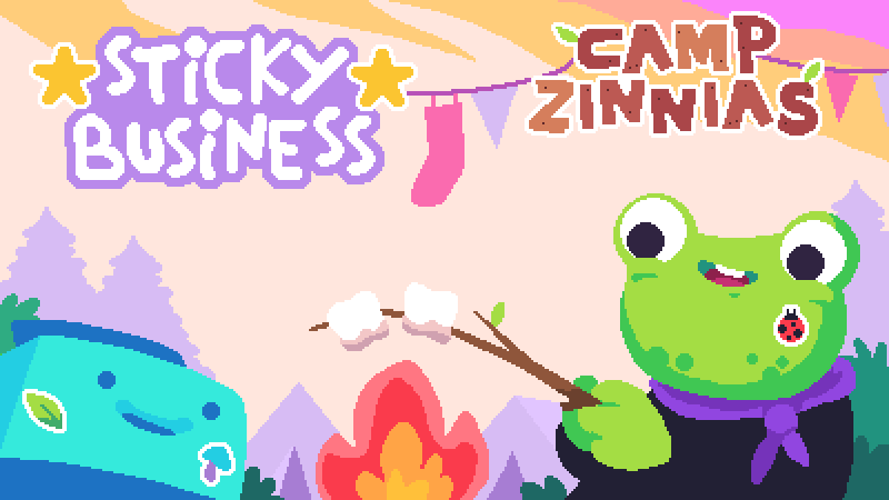 Join the Summer Fun in Camp Zinnias, the Newest Sticky Business DLC